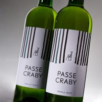 Duo de bouteilles de vin blanc du Château Passe Craby