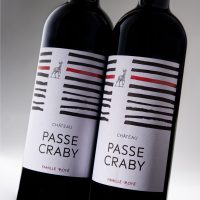 Duo de bouteilles Vin rouge du Château Passe Craby